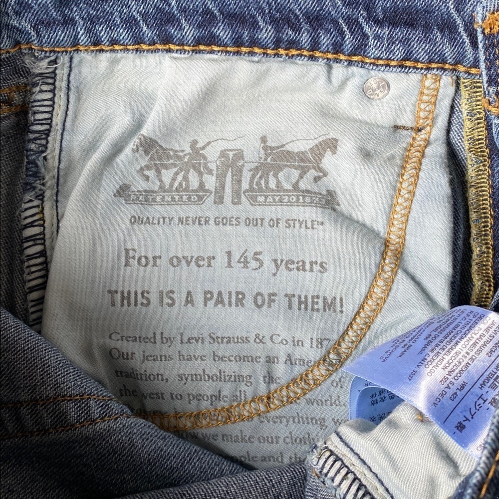 Levi's 512 Mens Jeans Size 29x30 - Picture 9 of 11